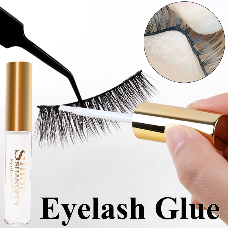 

Clear Black False Eyelash Glue Waterproof Quick Drying Lasting No-irritant Individual Lash Extension Glue Cosmetic Makeup Tools