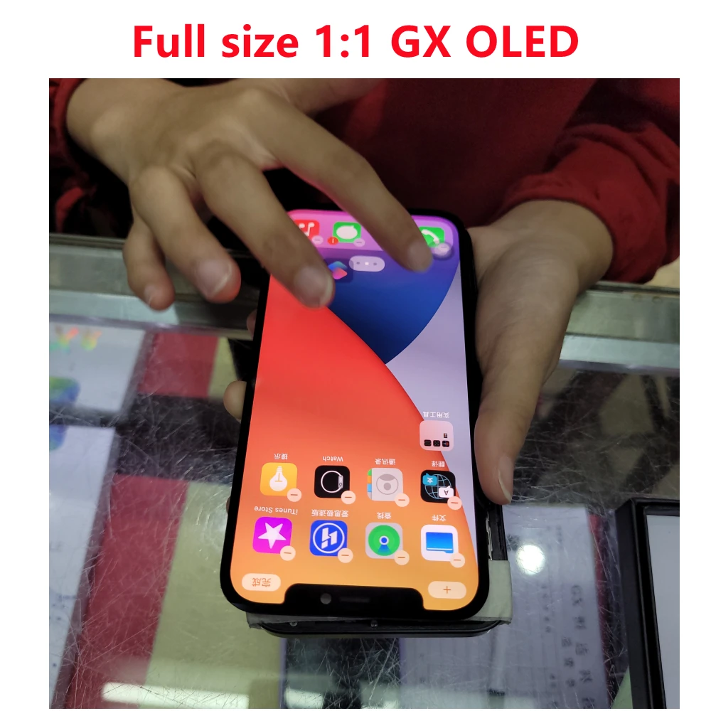 ЖК-дисплей GX 12 OLED RJ INCELL Pantalla для iPhone Mini PRO Max сменный экран 3D дигитайзер полная