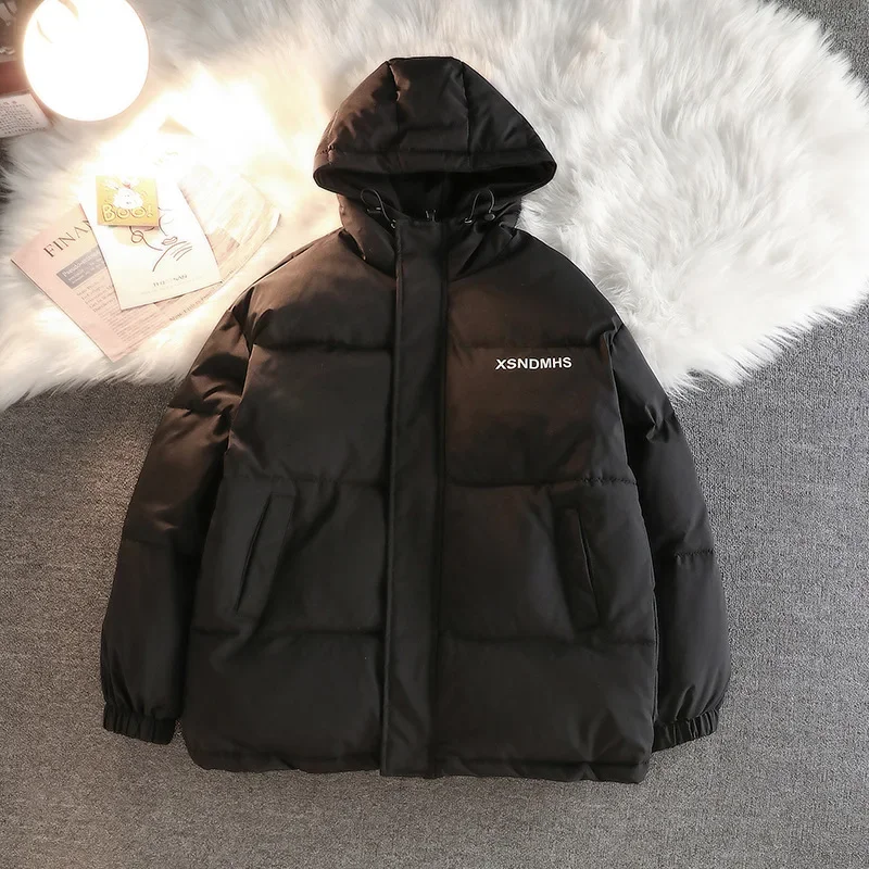Утолщенная теплая пуховая куртка-пуховик новый стиль мужская зимняя