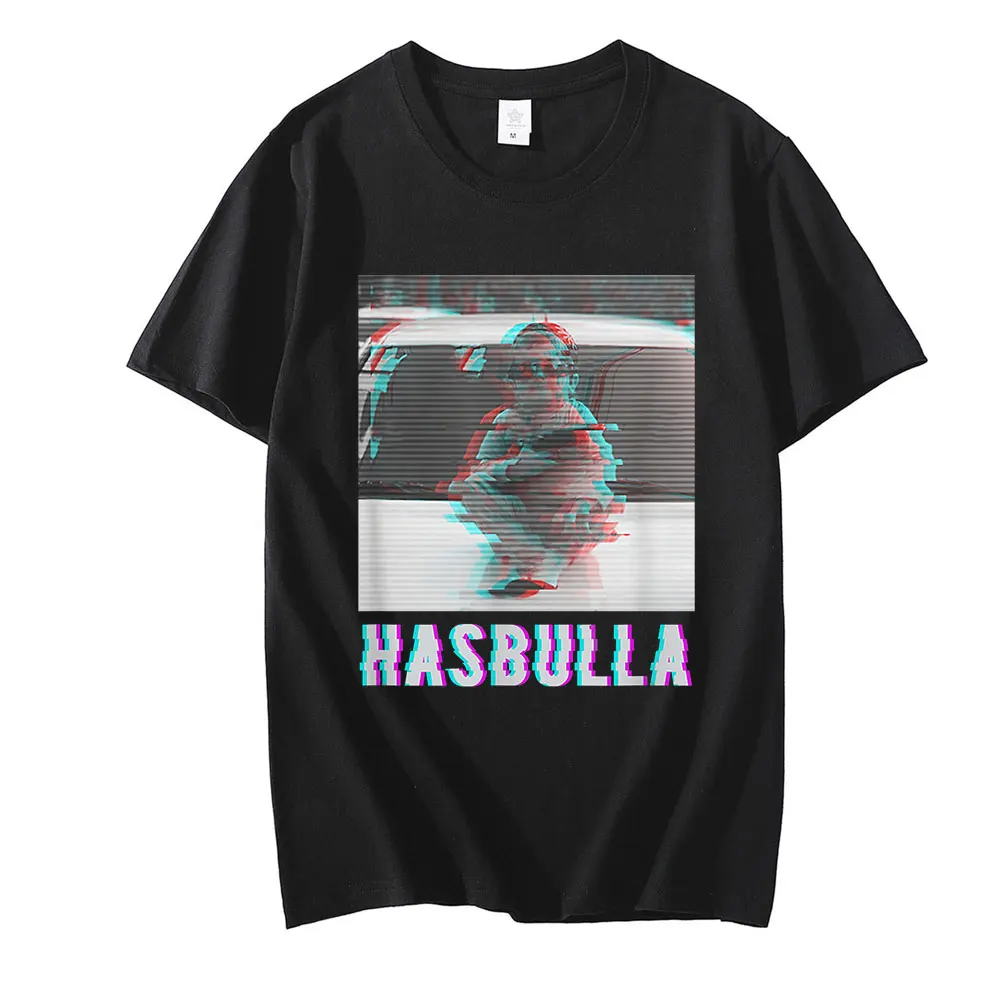 

Hasbulla Magomedov T Shirt Men Women Russian Blogger Print T-shirt Summer 100% Cotton Fashion Cool Pattern Short Sleeves Tees