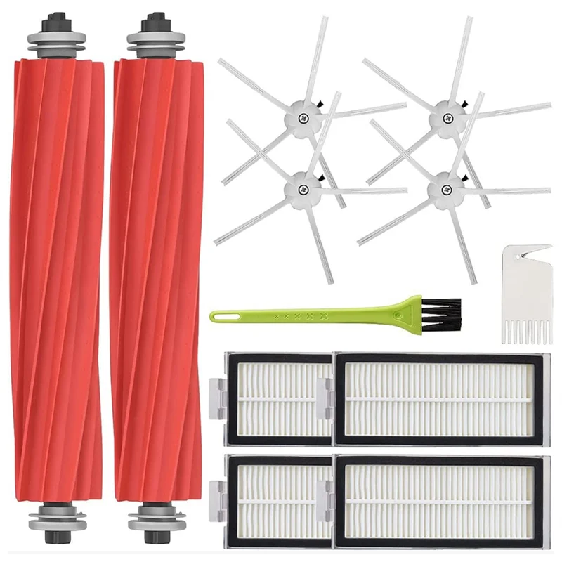 Запасные части для Xiaomi Roborock Q7 / Q7Max Max Plus + основная щетка фильтр НЕРА и боковая