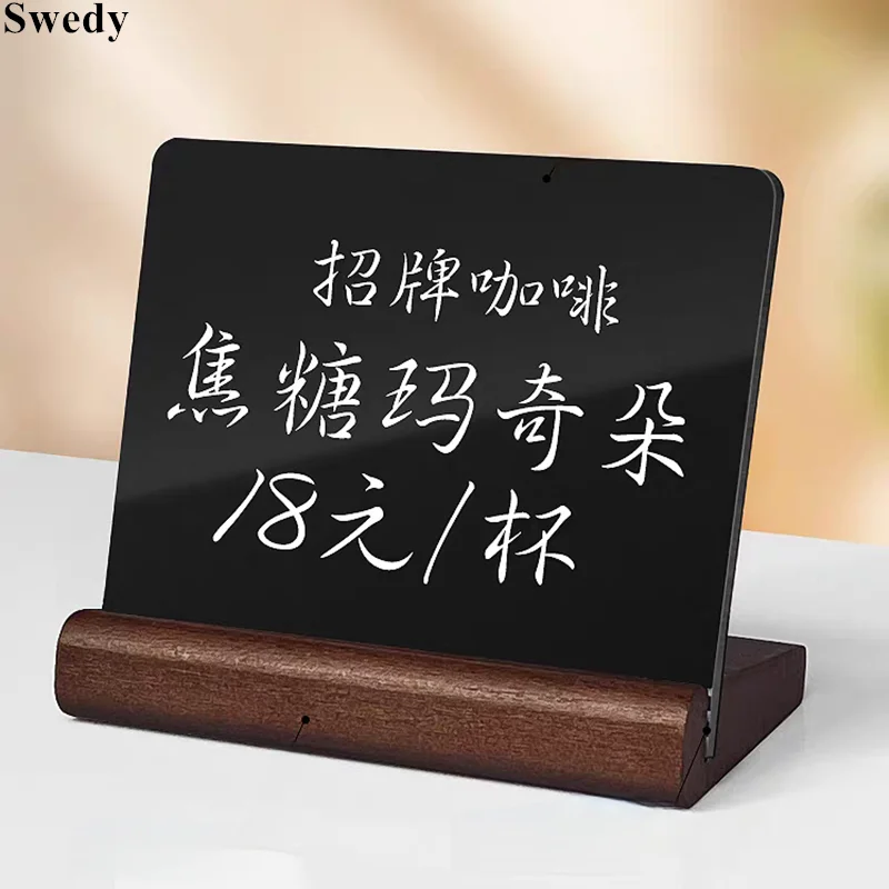 100x85 мм деревянное основание подставка для классной доски ресторан кофе хлеб меню