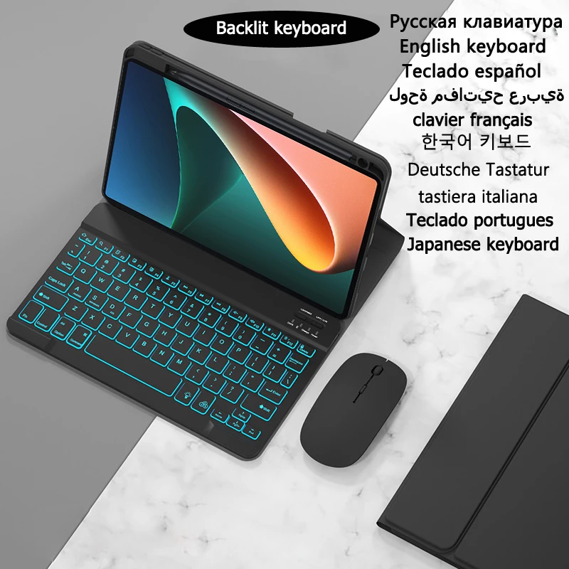 Backlit Keyboard Case for Honor Pad V6 Teclado Matepad 10 4 
