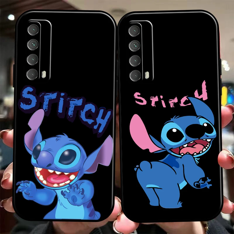 

Disney Cartoon Stitch Phone Case For Huawei Honor 7A 7X 8 8X 8C 9 V9 9A 9X 9 Lite 9X Lite Carcasa Back Silicone Cover Coque