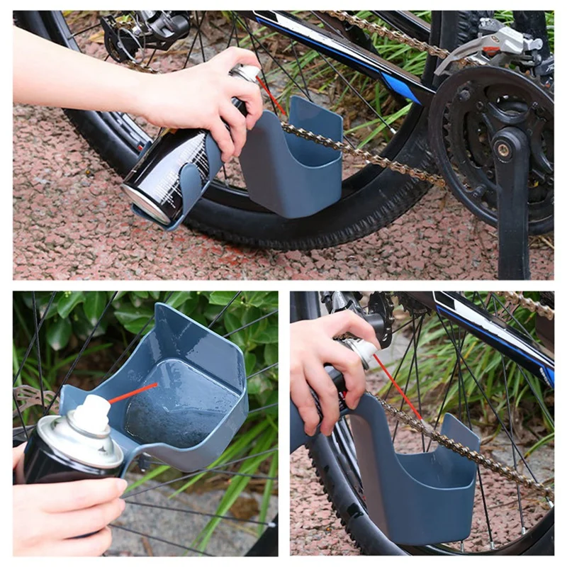 Ящик для инструментов хранения масла очиститель цепи масло брызгозащищенный