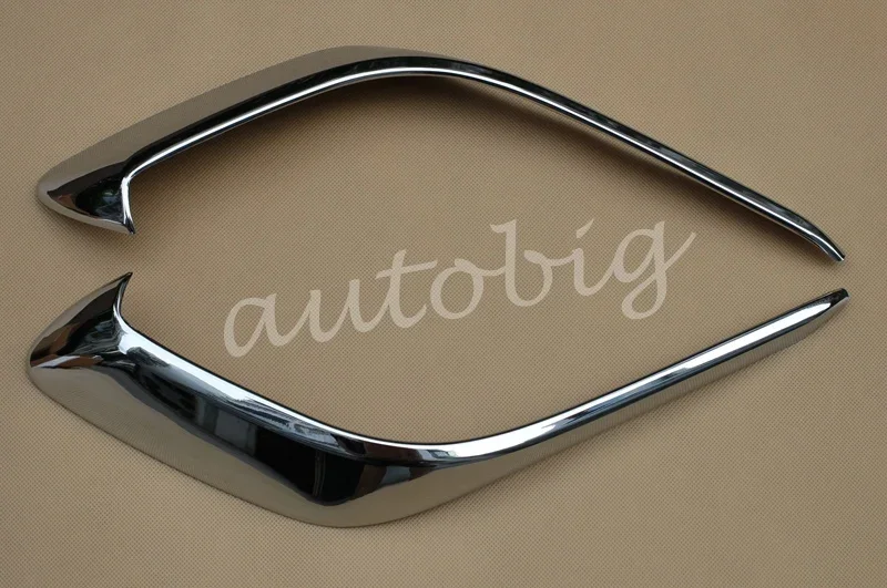 Хромированная передняя противотуманная Рабочая Крышка для Mazda3 2014 2015 2016 Mazda 3 BM