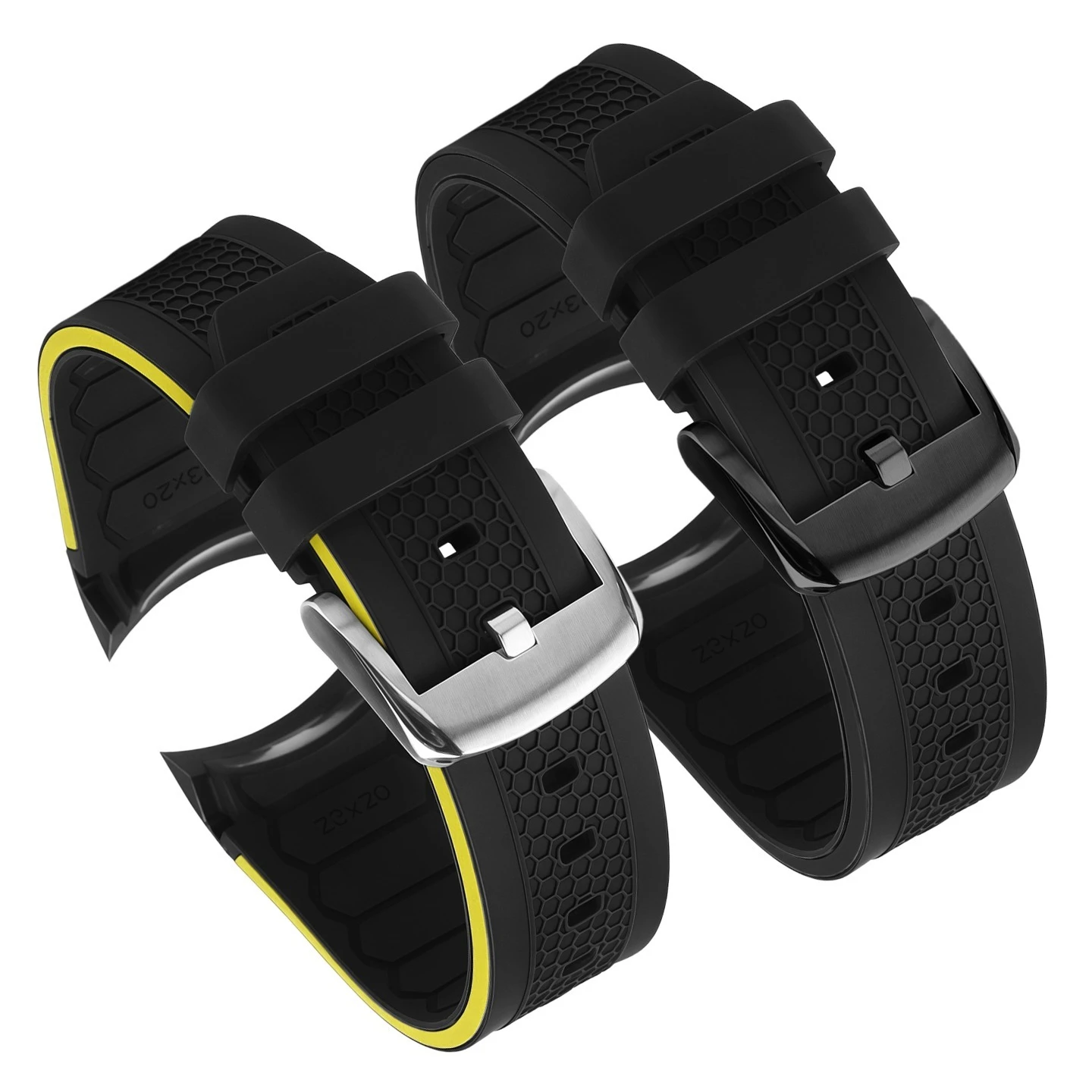 Подходит для часов Tissot1853 серии Lichi T079 427A с силиконовым ремешком, мужские сменные аксессуары, 23 мм. (art.: 3920dc1b16bf0) - 3920dc1b16bf0