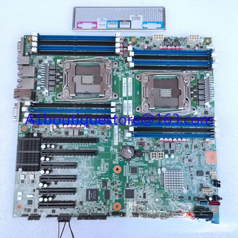 Подходит для Lenovo RD450X двойная основная плата сервера X99 2680v4 поддержка NVMEM.2 DIY ALEO