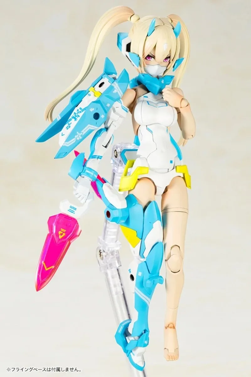 Фото Коллекционная фигурка Kotobukiya Megami Device Asra Ninja Aoi: Аниме-модель для сборки, подарок для фанатов отаку №2