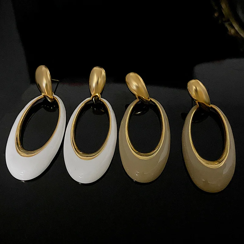 Нишевый дизайн чувственные легкие роскошные высококачественные серьги женские