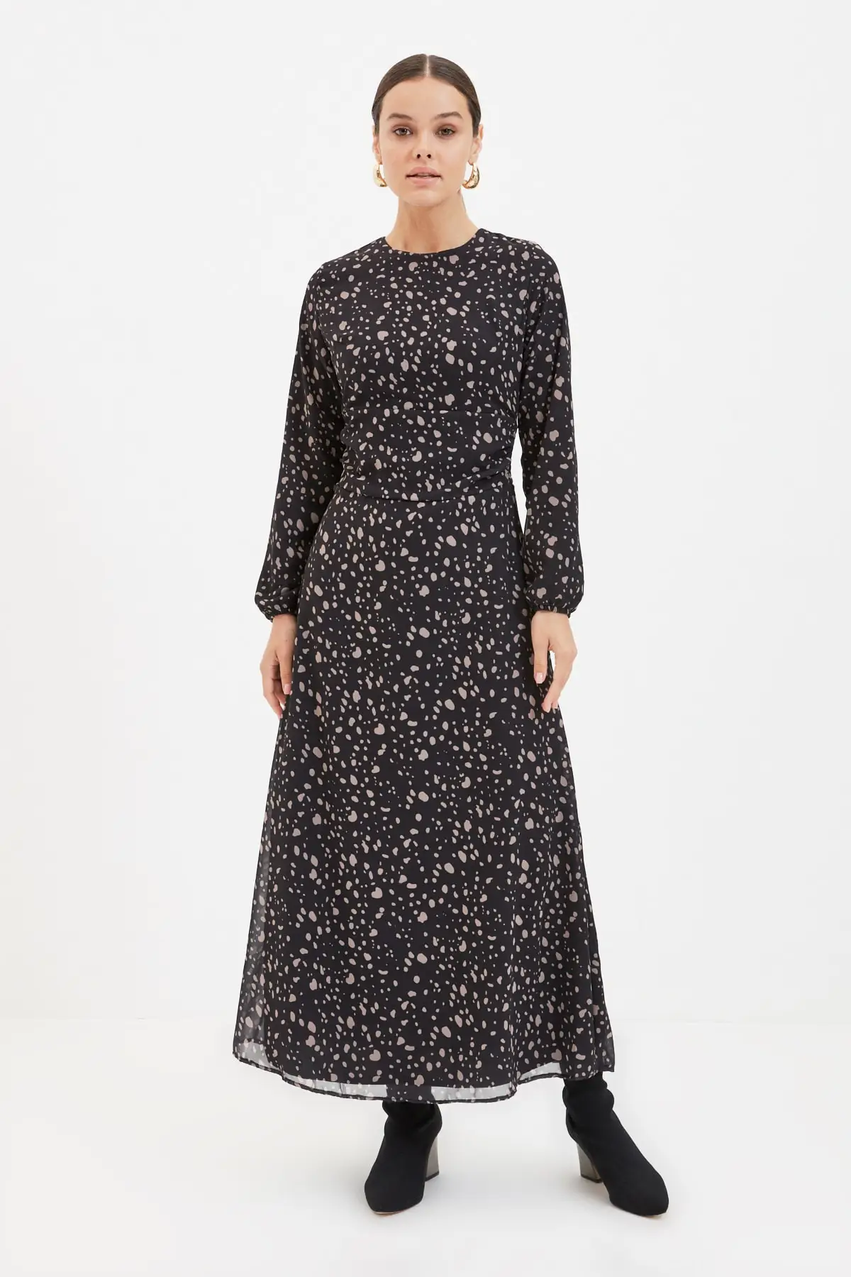 

Trendyol Bike Collar Lined Dress TCTAW22EB0139