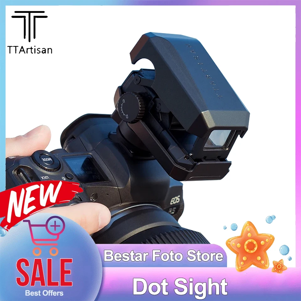 TTArtisan Dot Sight для телефото дикой природы Спортивная фотография Совместимость с Sony