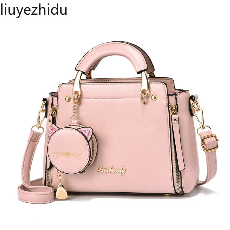 

Женские сумки 2022, модная винтажная дизайнерская сумка-мессенджер из искусственной кожи, высококачественная повседневная черная сумка на п...