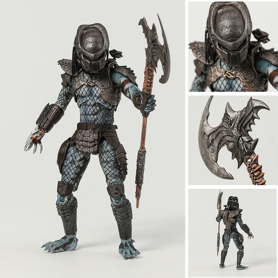 

Фигурка хищника NECA PREDATOR 2 Ultimate Warrior Predator из ПВХ, коллекционные модели игрушек, игрушки
