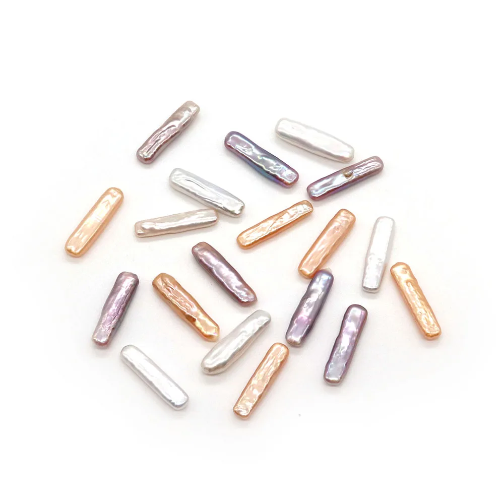 Длинные бусины из натурального пресноводного жемчуга 5-24 мм