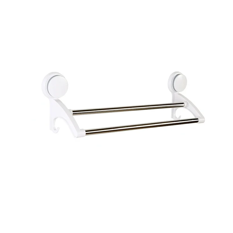 

Двухслойный держатель для полотенец на присоске из нержавеющей стали