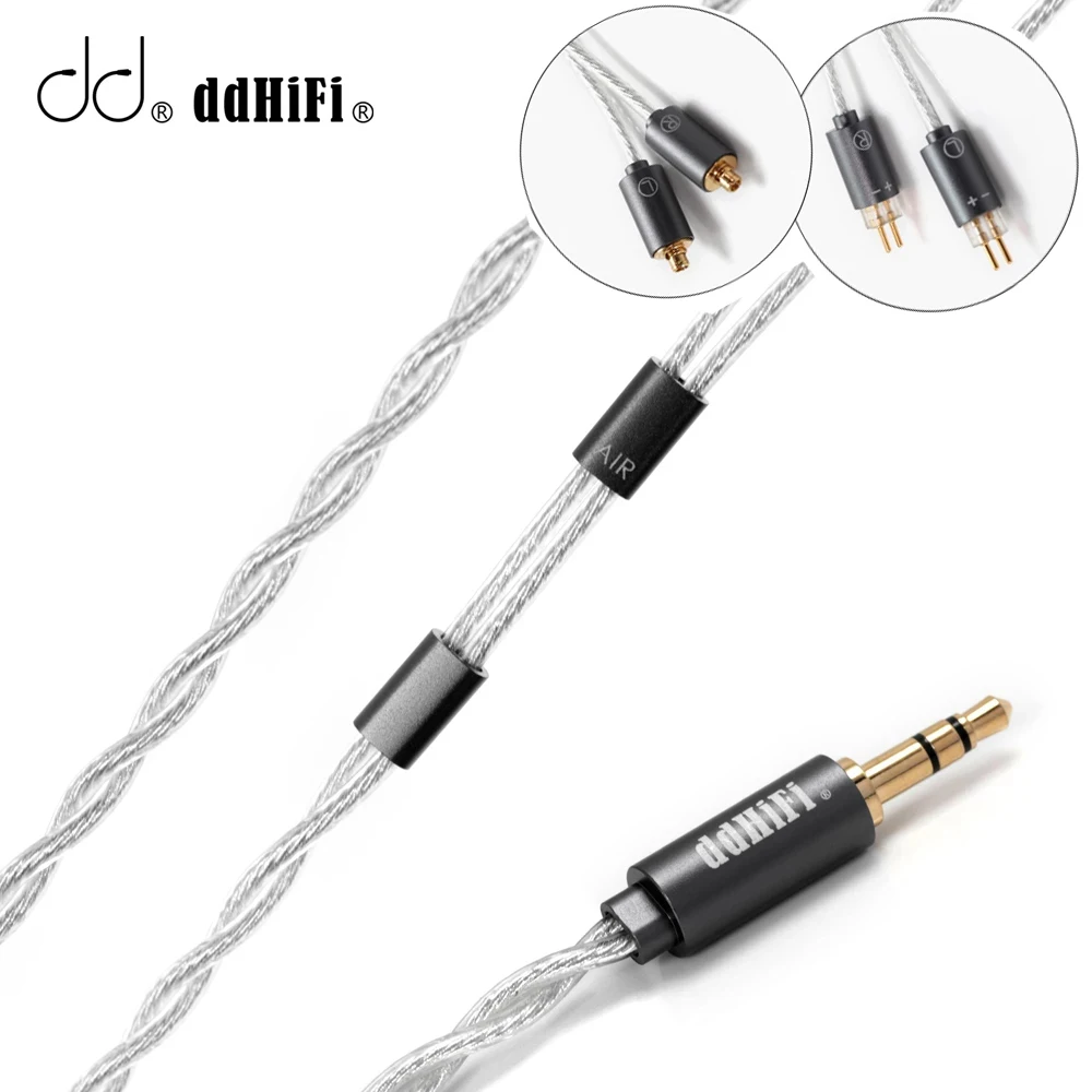 

Запасной кабель для наушников серии DD ddHiFi BC120A (Clouds) Air с высокой степенью чистоты 6N OCC, доступен в 3,5 мм и MMCX / 2pin 0,78