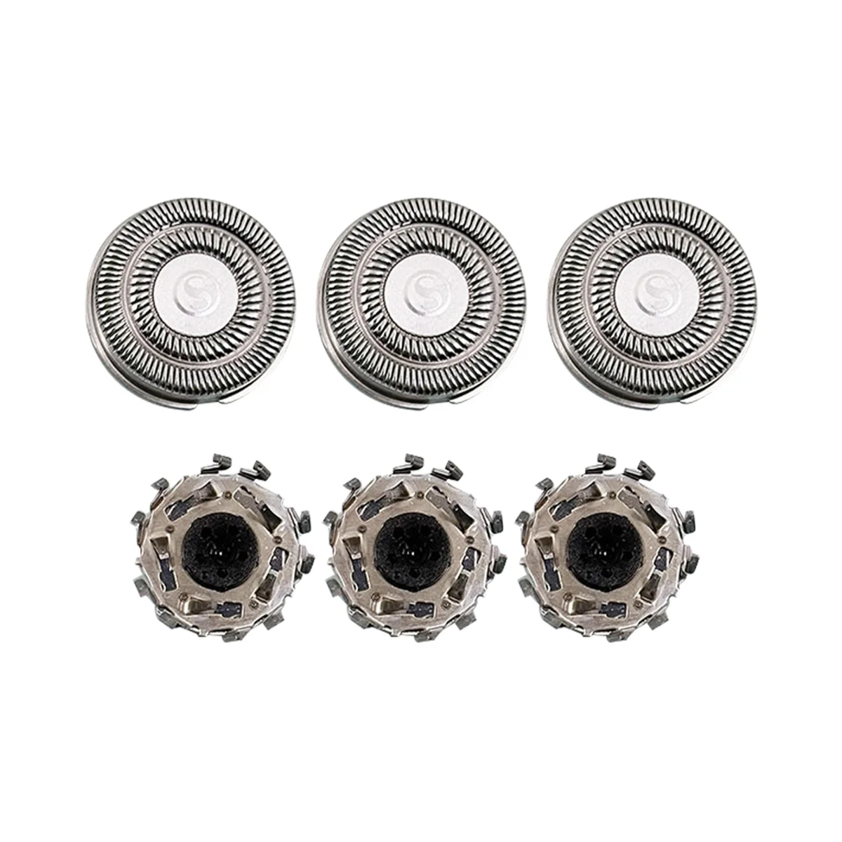 

3PCS for S500C S500 S300 Electric Shaver Head Replace Shaver Net MJTXD01SKS Cutter Head Accessories