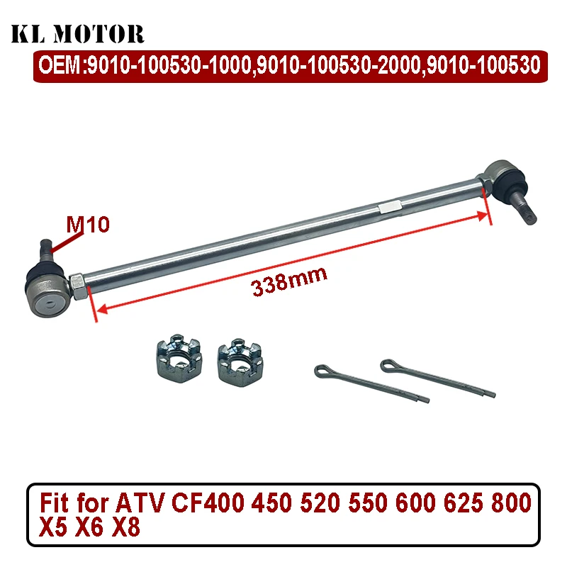 

Рулевая тяга CF в сборе для CF X5 X6 X8 400 450 500 600 625 800 ATV Quad 9010-100530