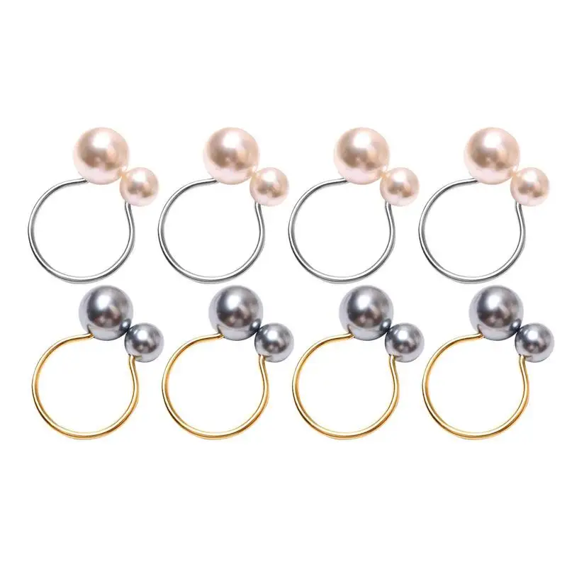 

Фотокольца из нержавеющей стали, 4 шт., для украшения стола