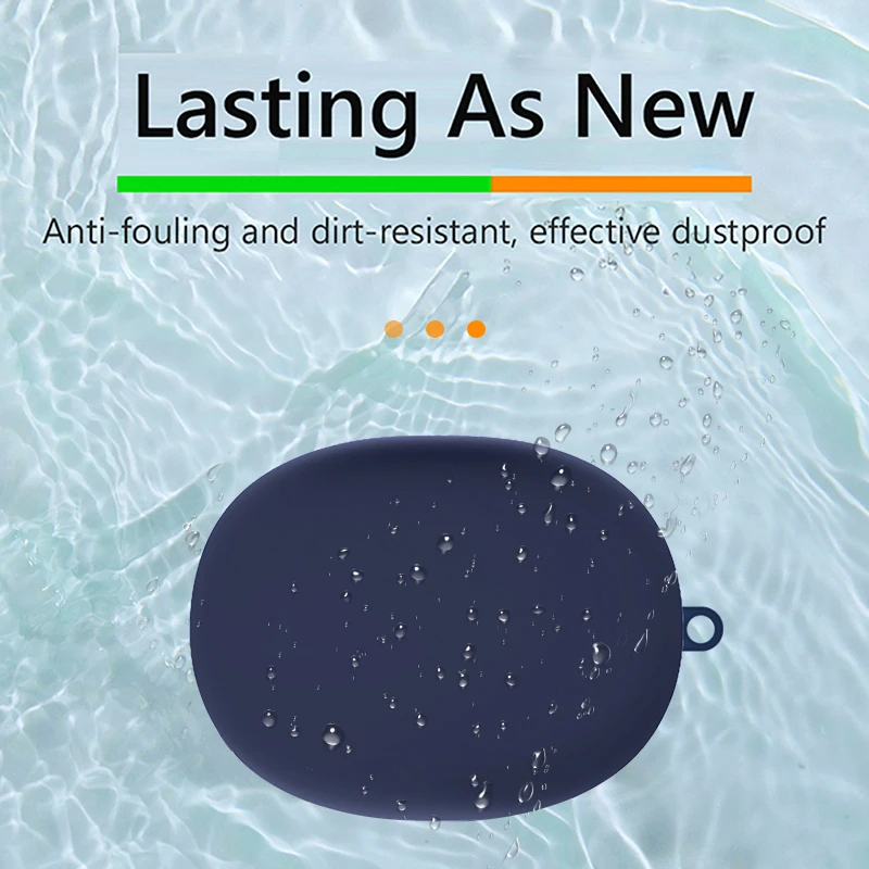 

Беспроводной Bluetooth-совместимый мягкий силиконовый защитный чехол для наушников Anker Soundcore Liberty 3 Pro с крючком для защиты от потери