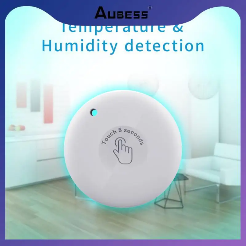 

Temperature And Humidity Meter Sensor App Control Mini Compatible Thermometer Hygrometer Indoor Wireless Tuya