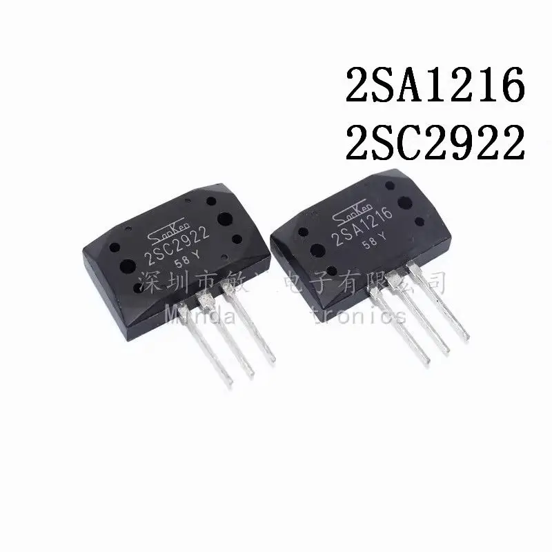 

2SA1216 2SC2922, новый и оригинальный, имеют фрикционное расстояние, A1216 C2922