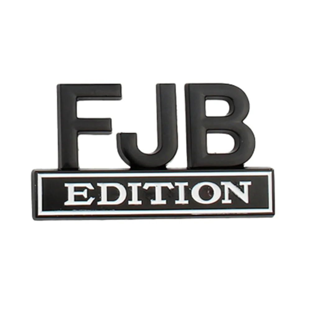 

Stickers FJB Edition Car Auto Trunk Rear Tailgate Emblem Badge Decal Sticker New Lots For Car Body Decoration Motorcycle Parts