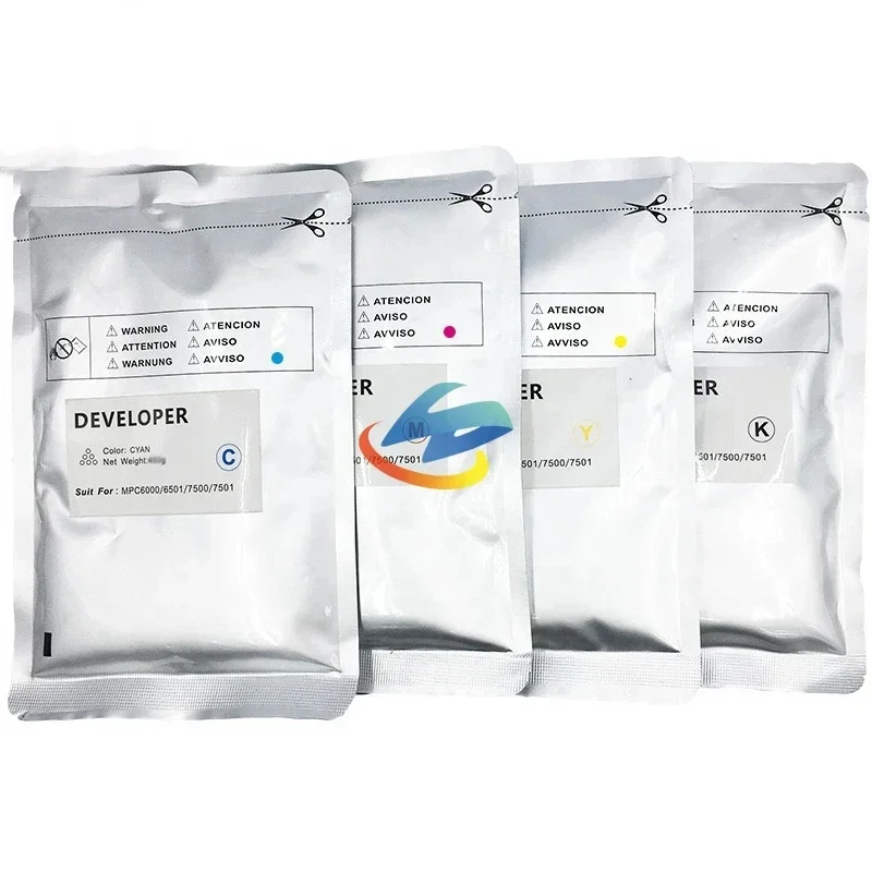 4 шт. порошок разработчика MP C7500 совместимый с Ricoh C6000 C7000 C6501 C7501 MPC6000 MPC7000 MPC6501 MPC7501