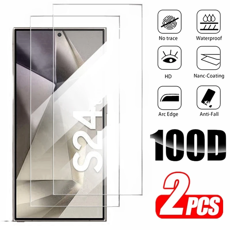 Закаленное стекло для Samsung Galaxy S24 Ultra S23 Plus S22Plus ...