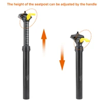 zoom mountain bike dropper seatpost 30 931 6375mm manual control road bicycle lift hydraulic seat tube shock absorber seatpost