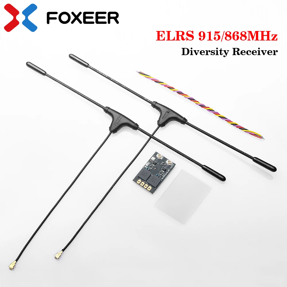 Приемник FOXEER ELRS 915 МГц частота вспышки 25-868 Гц телеметрическая мощность RF 50 мВт
