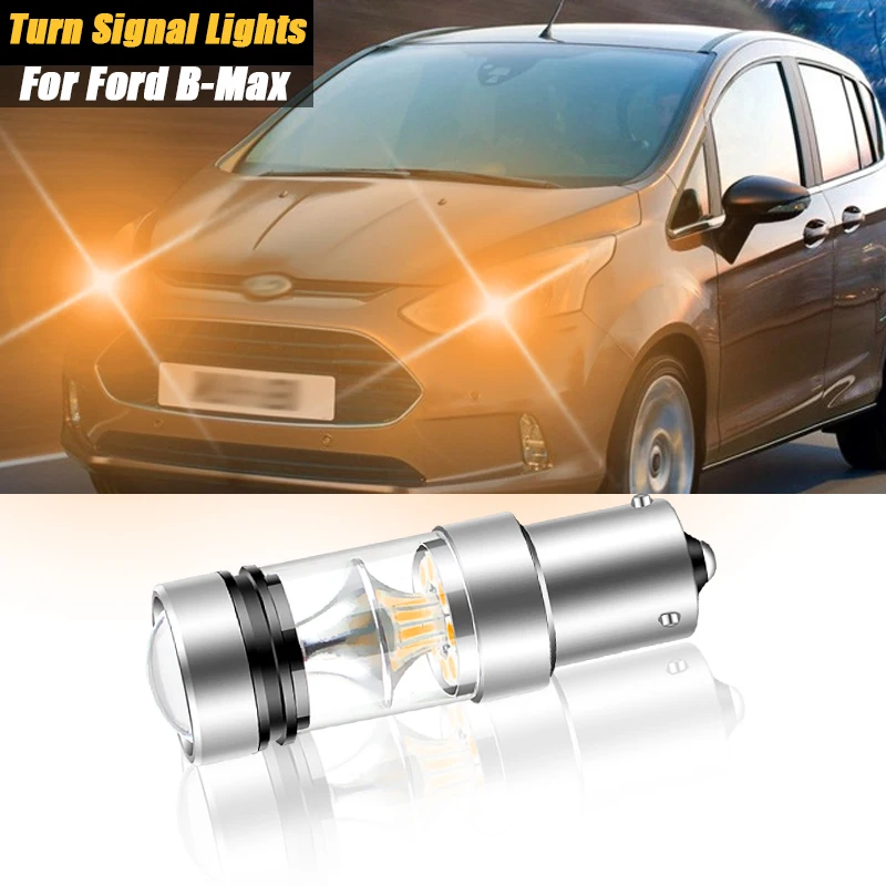 

Лампы указателей поворота Canbu BAU15S PY21W, 2 шт., 12 В, без Hyper flash для Ford B-Max 2011 2012 2013 S-Max 2006 2007-2008