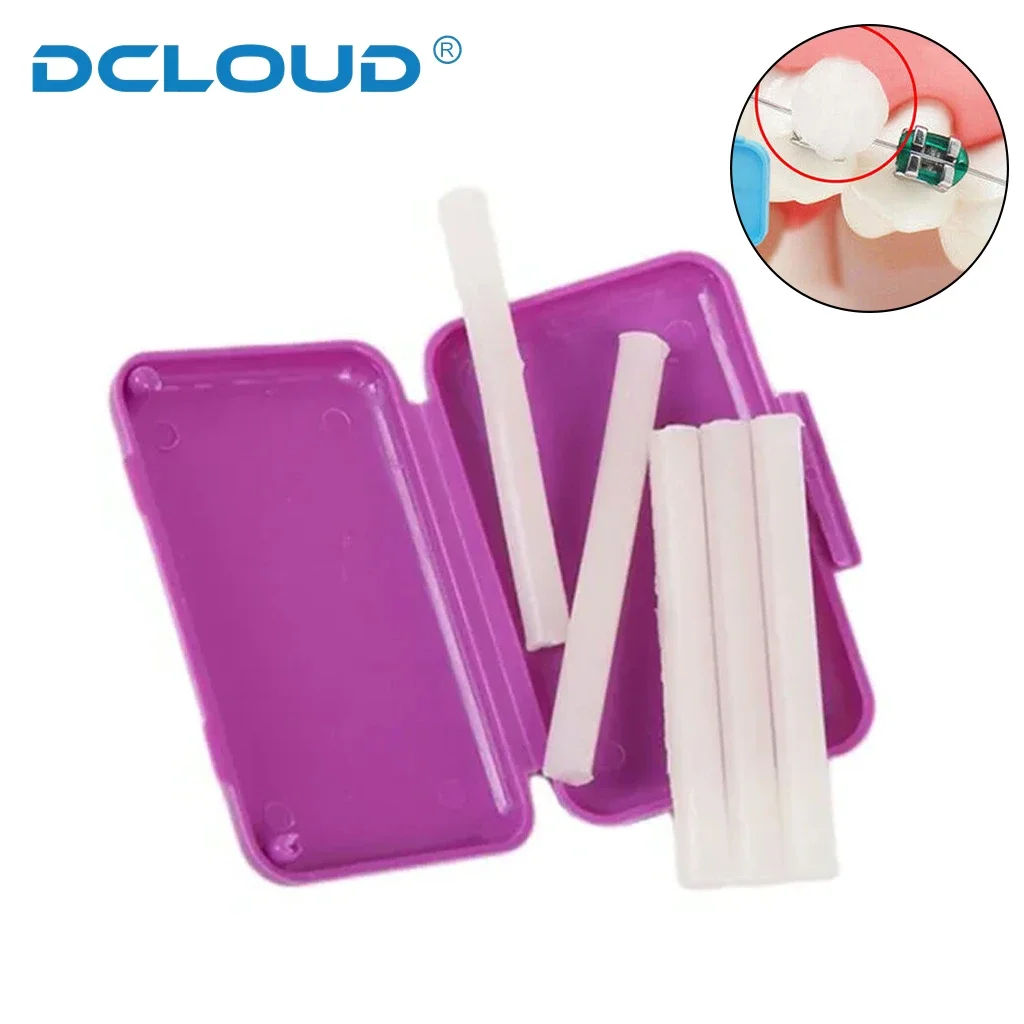 50 коробок стоматологические ортодонтические восковые полоски для брекетов