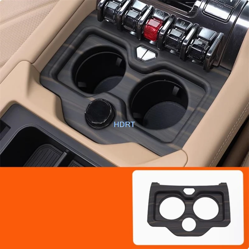 

Для BYD Formula Leopard 8 2025 + автомобильный переключатель переключения передач, чашка для воды, переключатель подъема окна, задний выход, передняя лампа для чтения, интерьер из персикового дерева