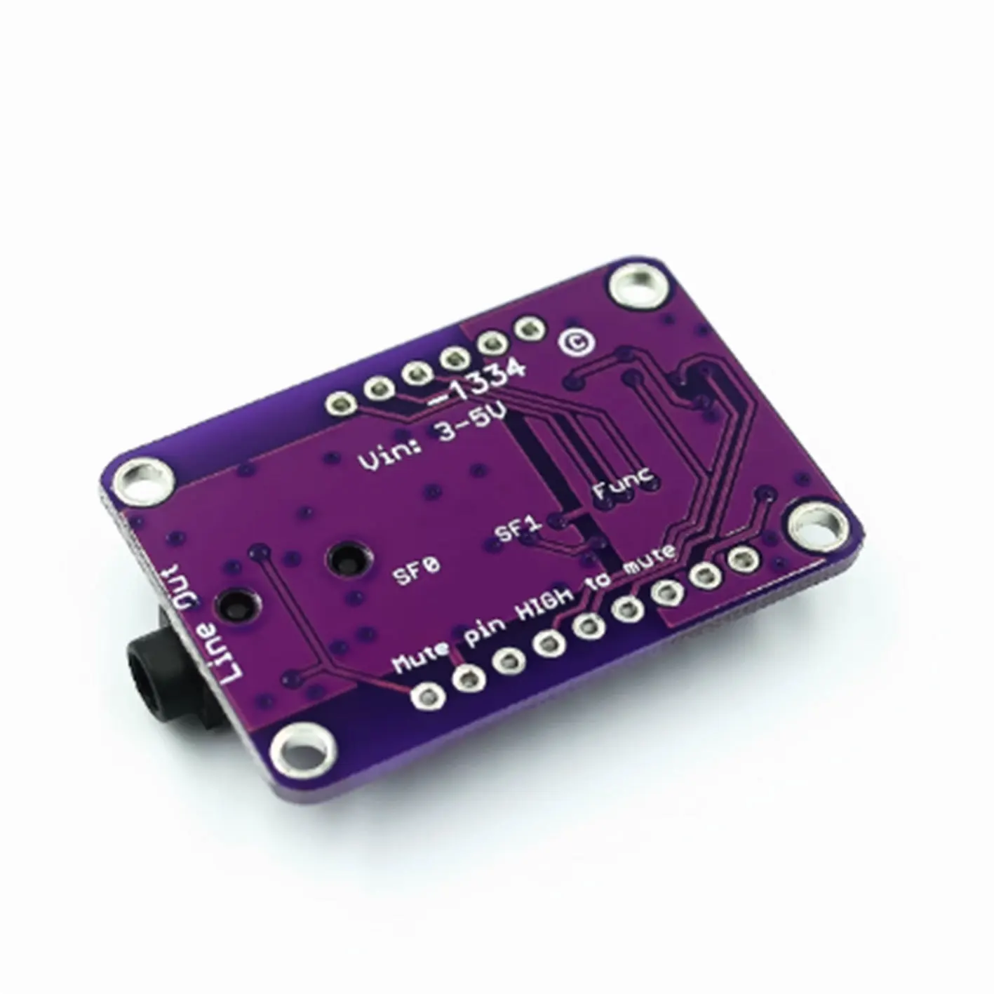 CJMCU-1334 модуль DAC ID 3 A I2S плата модуля стерео декодера для Arduino V - 5V |