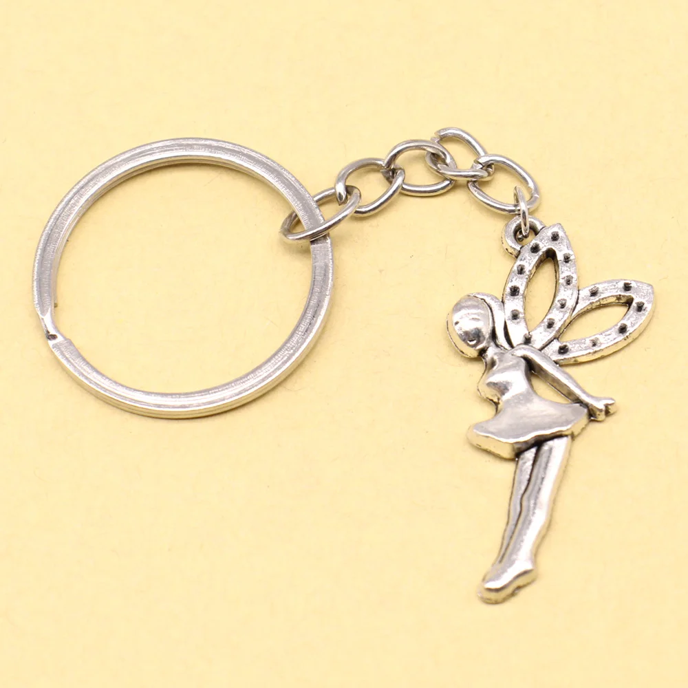 1 шт. 19x39 мм брелок в виде Феи Бабочки для автомобиля подарок на день матери