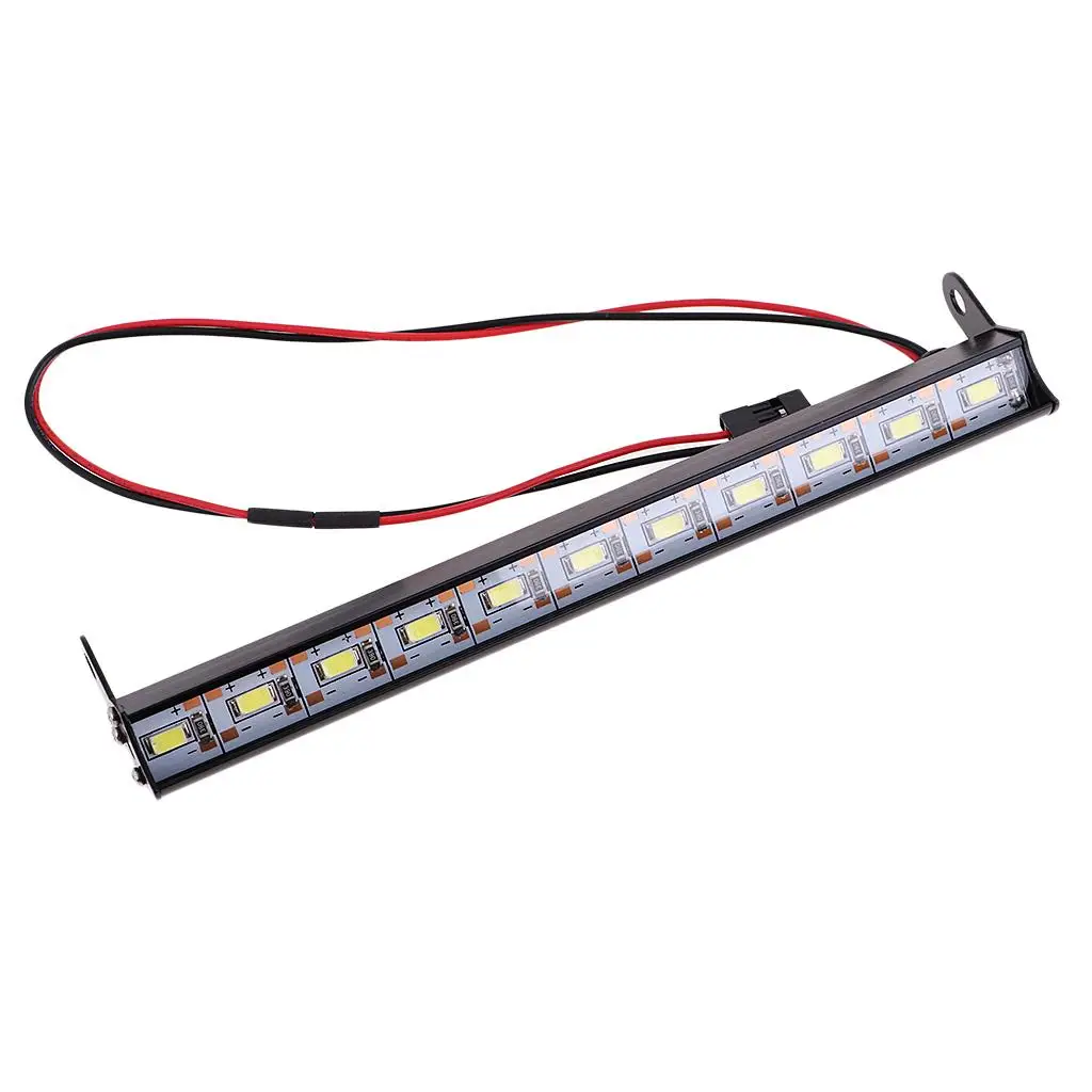 Metal Roof Lamp LED Light Bar for 1/10 RC Rock Crawler RC4WD D90 CC01 Parts |