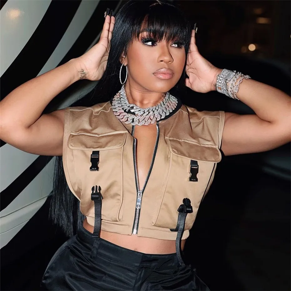 10 шт. MDUG оптовая продажа предметов для делового жилета женский карго кармашек