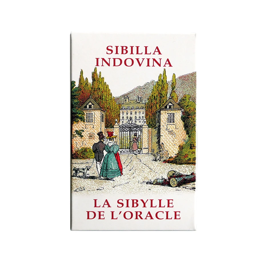 

Оригинальная версия карт-Таро SIBILLA INDOVINA, настольная игра для взрослых, колода Таро для гадания, судьба с руководством