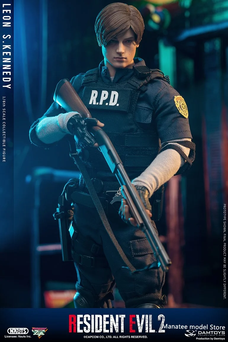 В наличии наутс дамские DAMTOYS DMS030 1/6 офицер полиции БД Леон Кеннеди подвижная