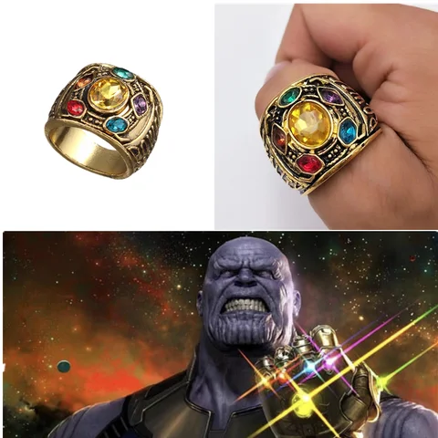 Infinity gauntlet ring set sale