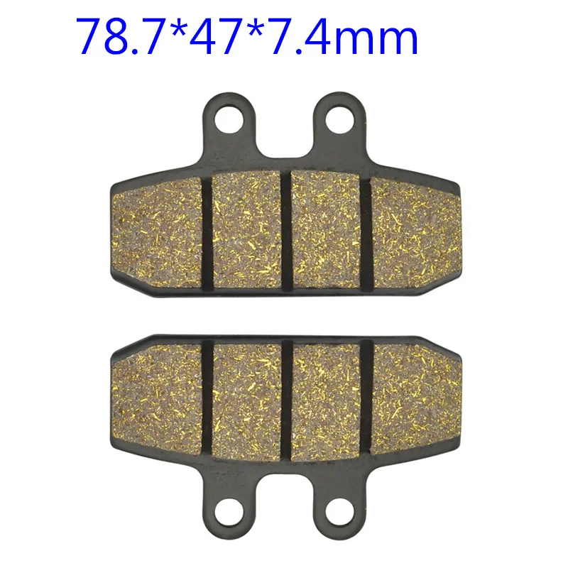 Передние тормозные колодки для мотоцикла Honda CA125 CLR125 CRM125 NS125F NSR125R NX125 Transcity APRILIA 125 200 250 300 Sportcity RX125