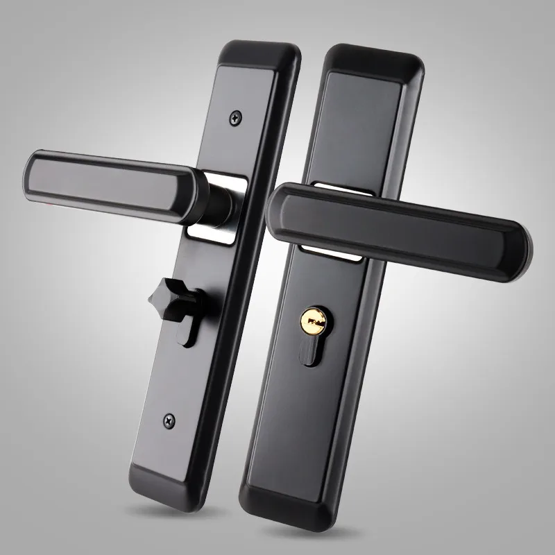 Дверной замок для ванной комнаты БЕСКЛЮЧЕВОЙ и запираемый двери туалета