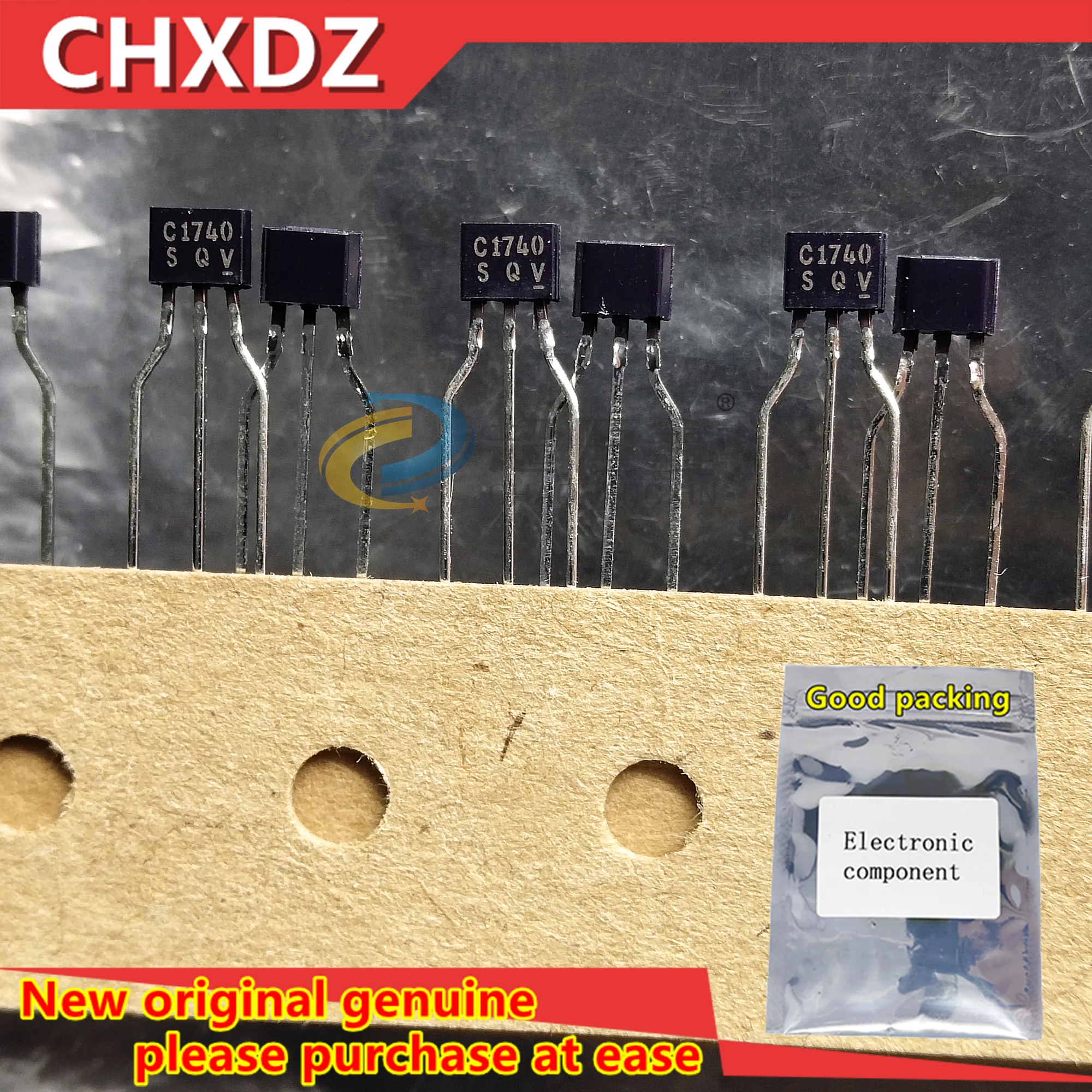 Продается от 1 шт. 100% оригинальный японский ROHM 2SC1740S 2SC1740 C1740 S Q / R TO-92S Аудио лампа Собственный запас Реальная съемка объекта.