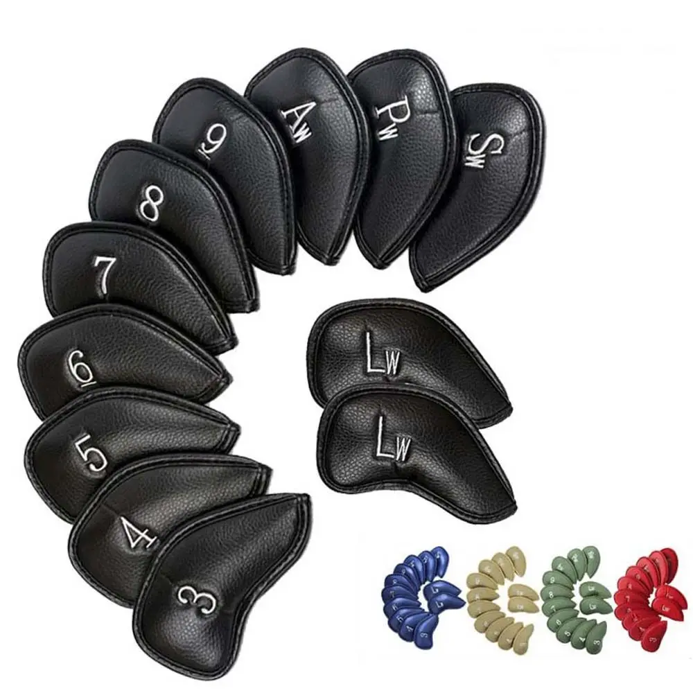 

Golf Iron Covers Set Protector Case Protective Cover Golf Club Cover Golf Iron Headcover Spider Head Cover Golf Headcovers