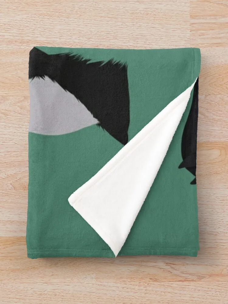 Цыганский башнер (черный пинто) Пледы Retros Одеяла на Хэллоуин