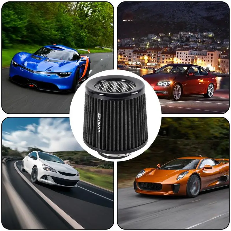 Автомобильный воздушный фильтр для автомобиля 76 мм с высокой