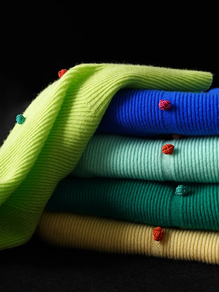 Вязаная рубашка ярких цветов ~ Knock cate из ангоры и кроличьего меха флисовая с