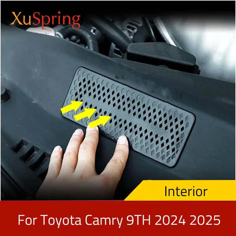 

Для Toyota Camry 9TH 2024 2025 воздухозаборник двигателя, защитная крышка, наклейка, защита автомобиля, аксессуары для стайлинга